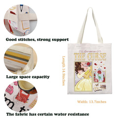 Belle Rose lover gift tote bag for fans
