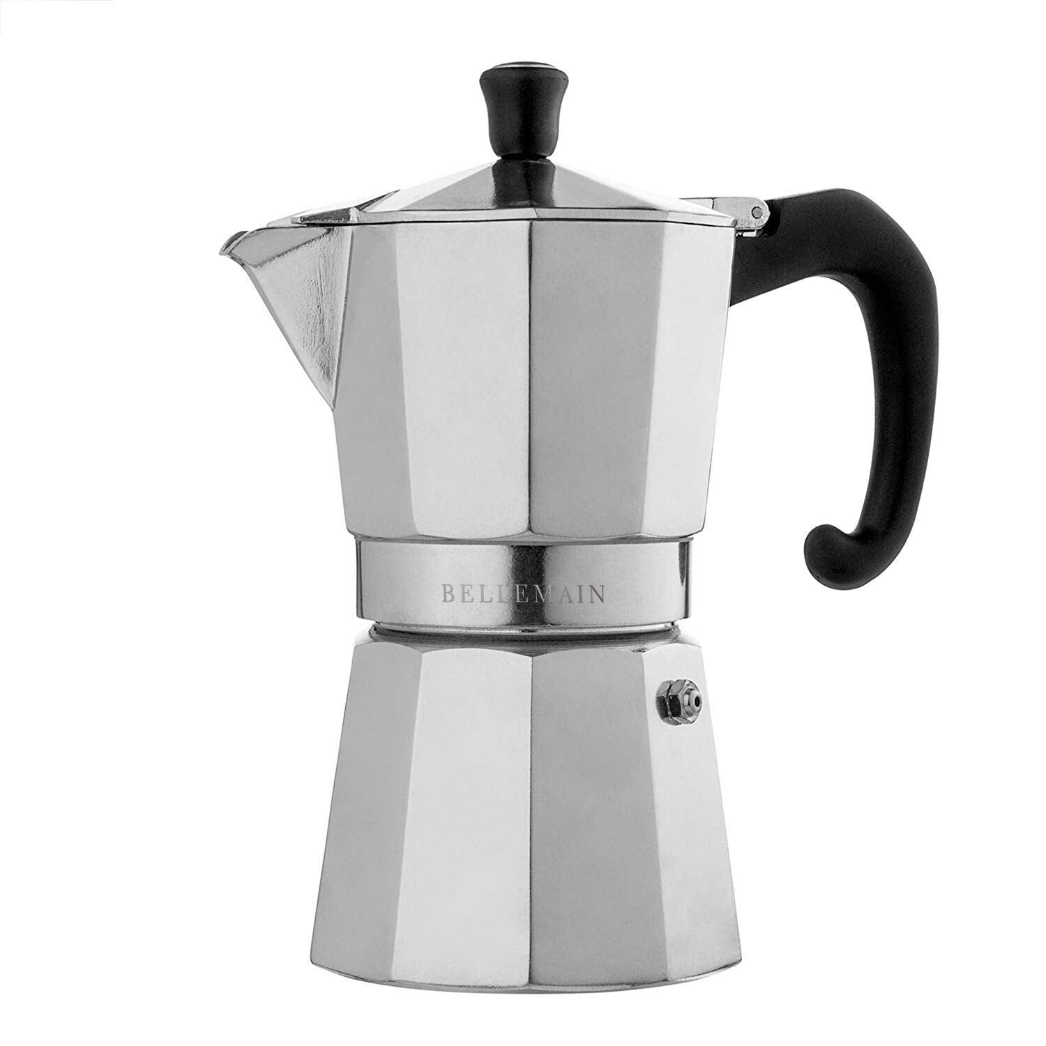 Bellemain stovetop espresso maker 6 cup silver
