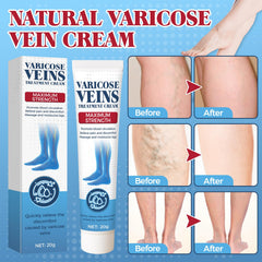 Bellisinno relaxing leg cream bottle on countertop