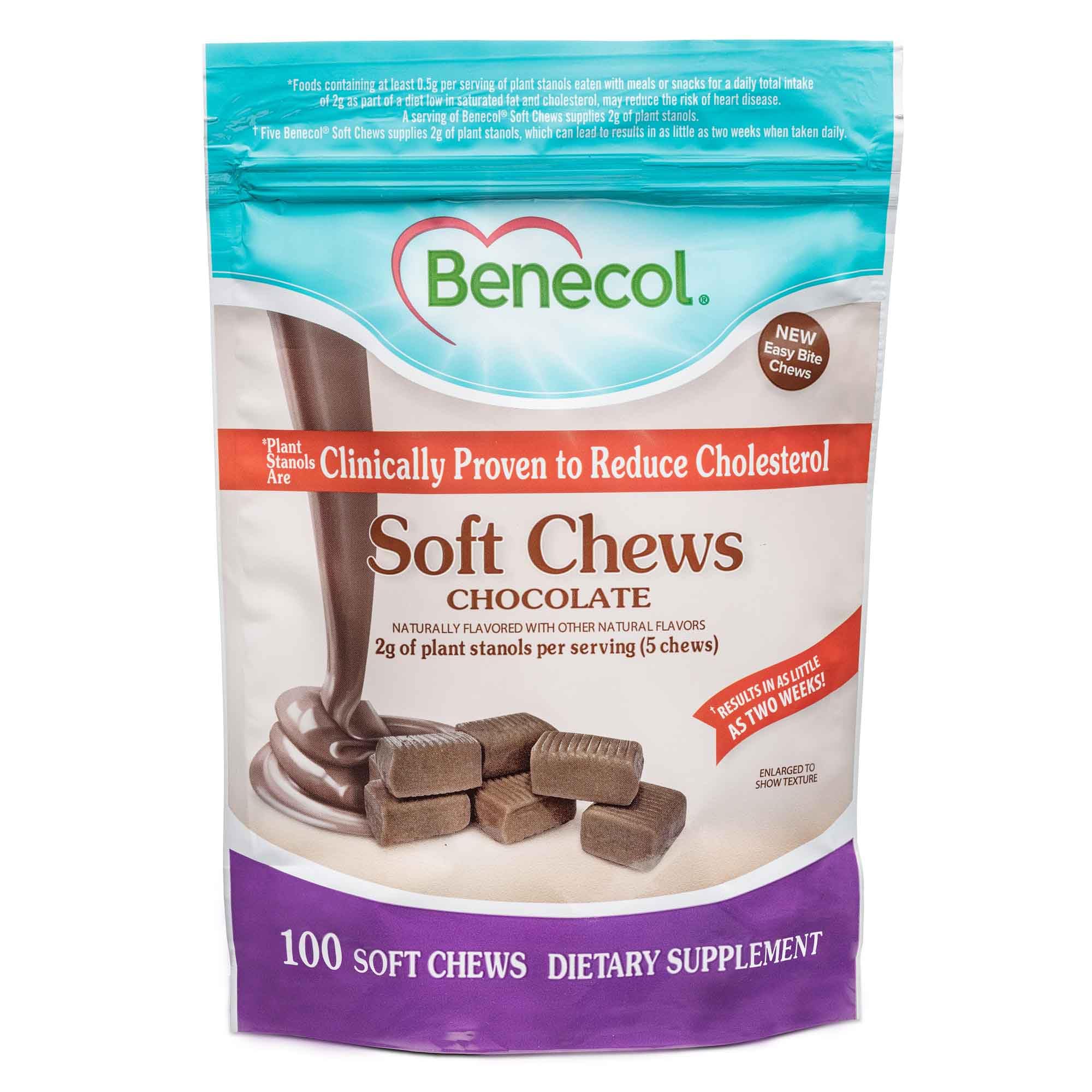 Benecol Soft Chews packaging