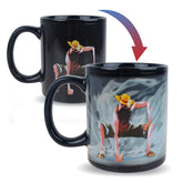 BeneU One Piece Luffy changing coffee mug heat activated design