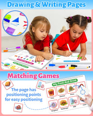 Montessori toys inspired Busy Book for toddlers