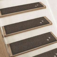 BEQHAUSE stair treads 28x9 brown