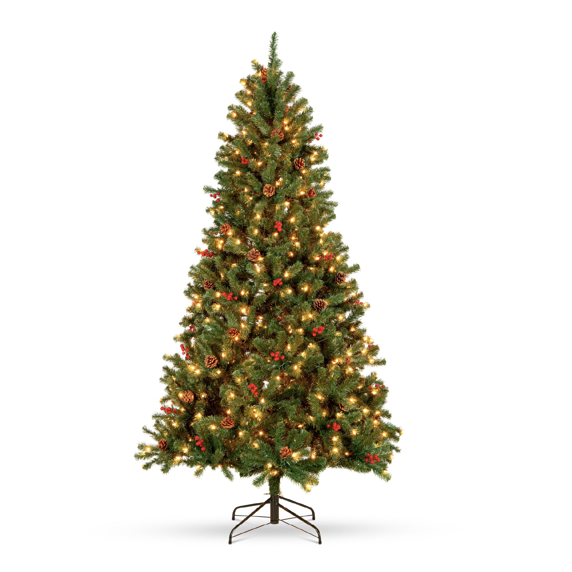 Best Choice Products 6ft Christmas Tree Spruce front view
