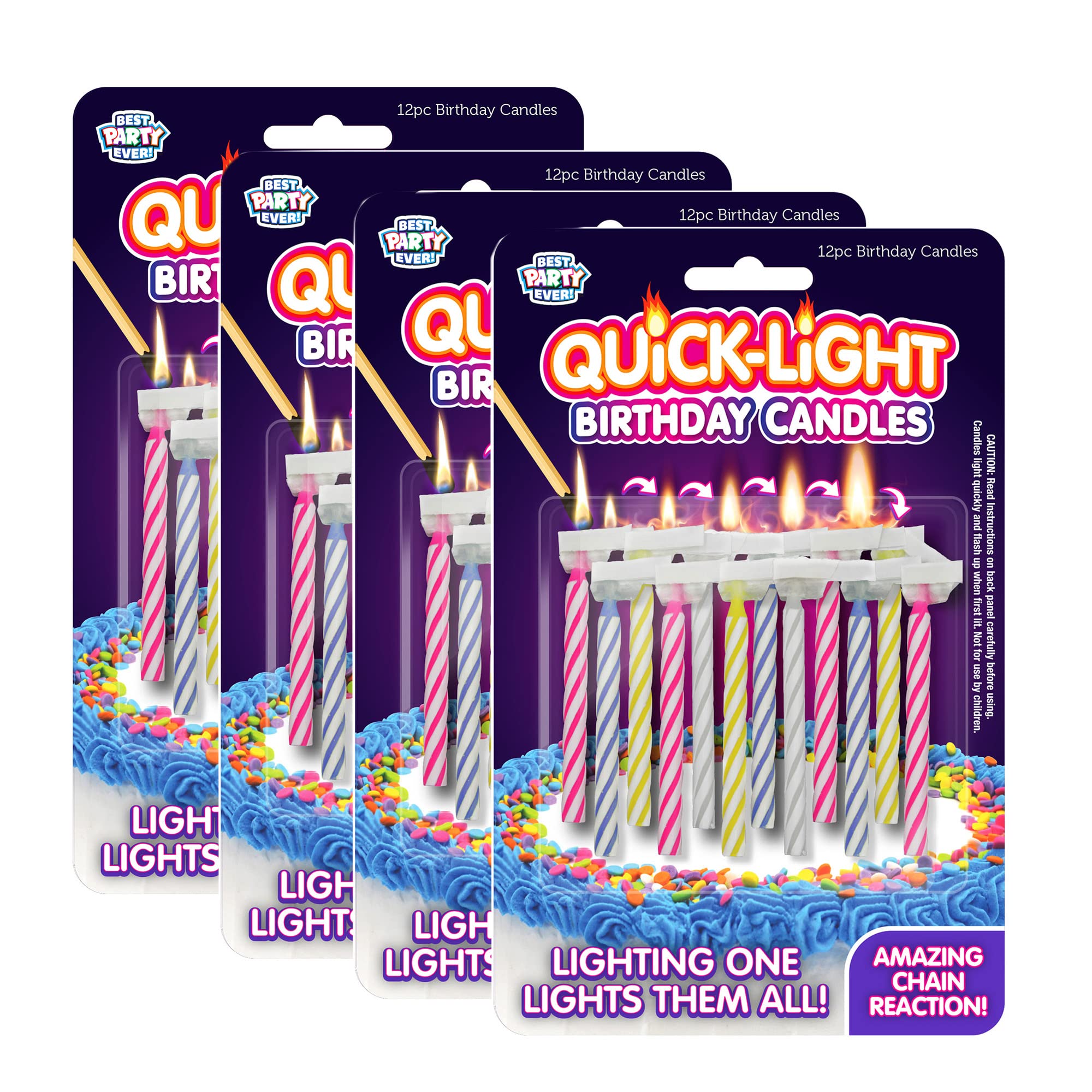 best-party-ever quick-light-birthday-candles 4-pack image