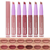 BestLand 2-in-1 lip color with flat edge tip and 6Pcs kit