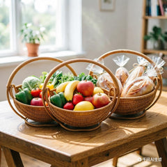 Waterproof oil-resistant PP rattan basket by BETAULIFE for kitchen storage
