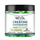 BEVIX Creatine Gummies packaging with gummies