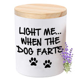 BFJLIFE Lavender scented soy candle product image packaging