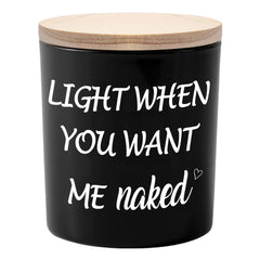 BFJLIFE sandalwood scented soy candle for him