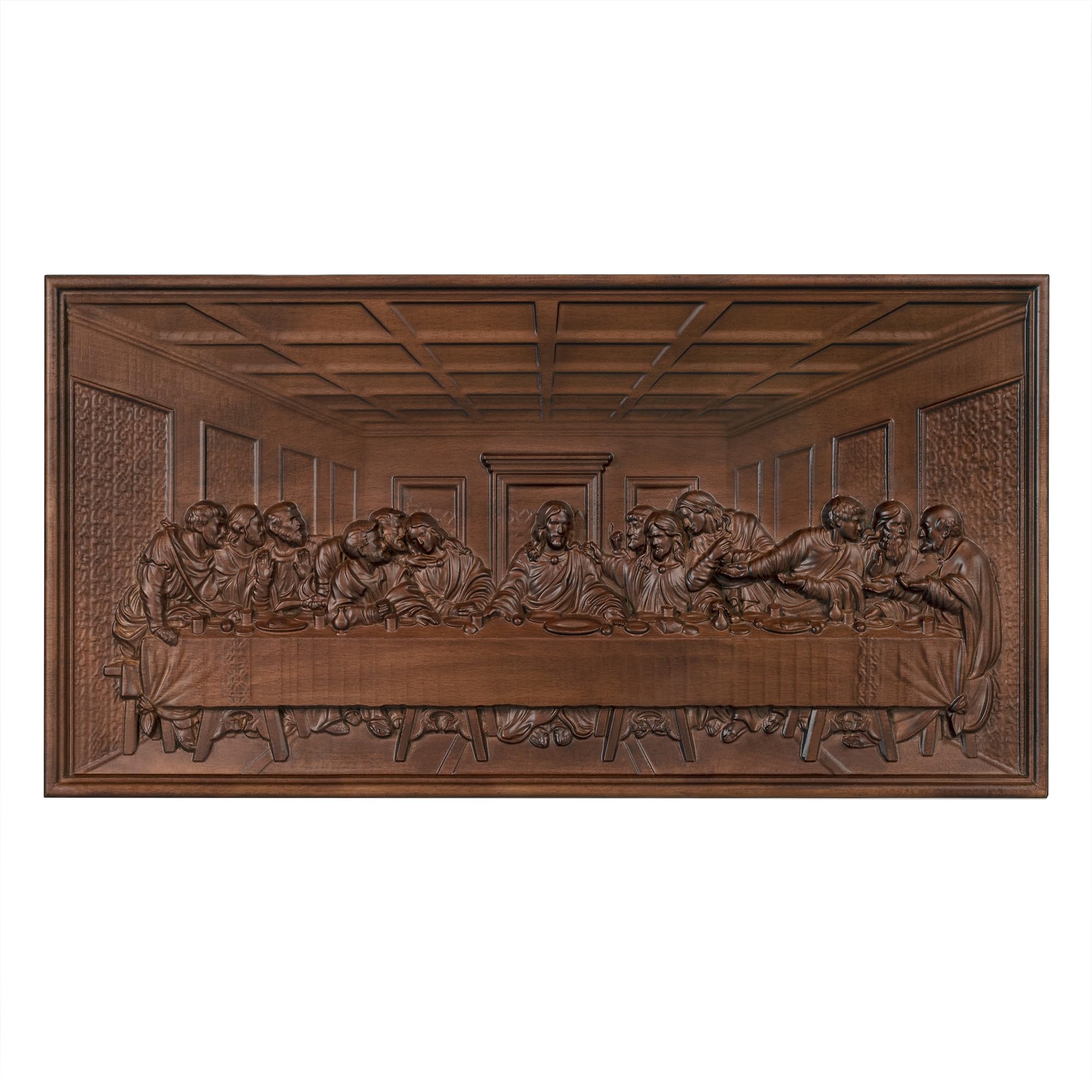 bgcarpenter The Last Supper wall decor plaque on wall