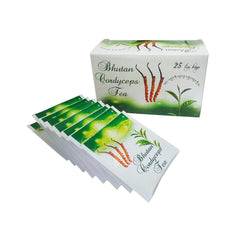 Bhutan Cordyceps Sinensis blend with Tulsi and Green Tea