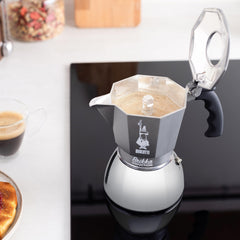 Brikka Induction 4 cup espresso maker for induction hobs