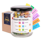 Bible Verse Jar glass container with 92 verses