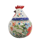 Bicuzat vintage flower pattern ceramic sugar bowl