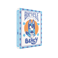 Bicycle Bluey playing cards featuring Bluey and family characters