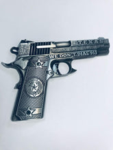 BigTexas metal Texas pistol refrigerator magnet bottle opener