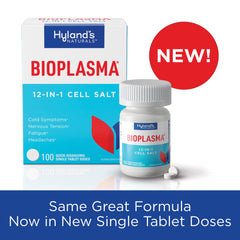 All 12 cell salts included in Hyland's Bioplasma Tablets