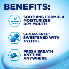 Sugar free xylitol Biotene lozenges mint flavor