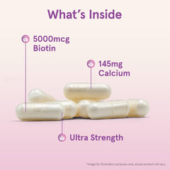 Biotin capsules for hair skin nails by Jarrow