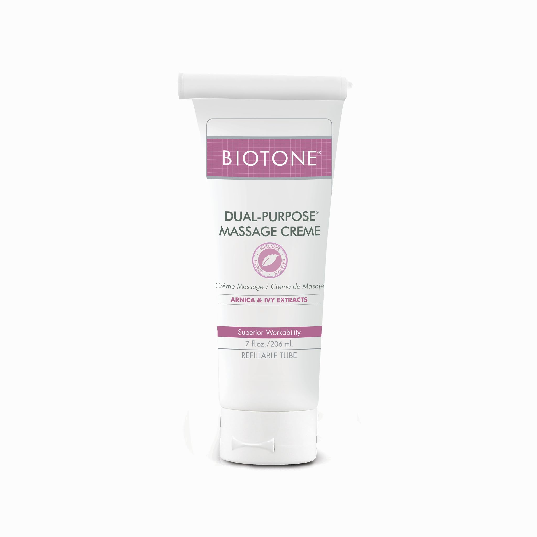 Biotone Arnica Extract Dual Purpose Massage Cream 7 oz tube