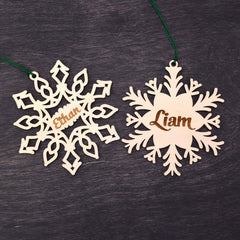 Wooden gift box packaging for ornaments
