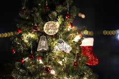Handmade in USA Portland studio ornament image