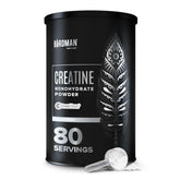 Birdman micronized creatine monohydrate powder container