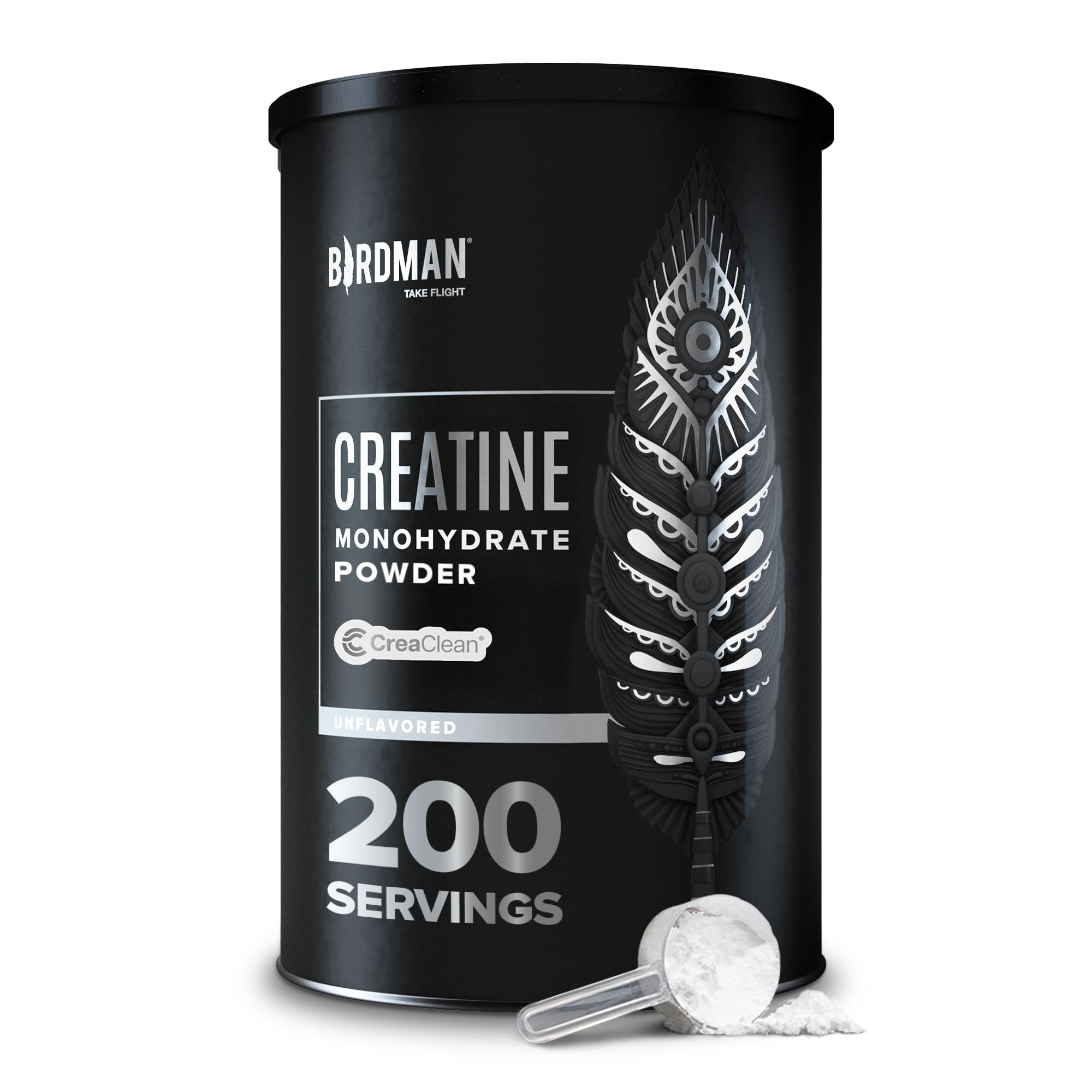 Birdman micronized creatine monohydrate powder 200 servings 2.2lb