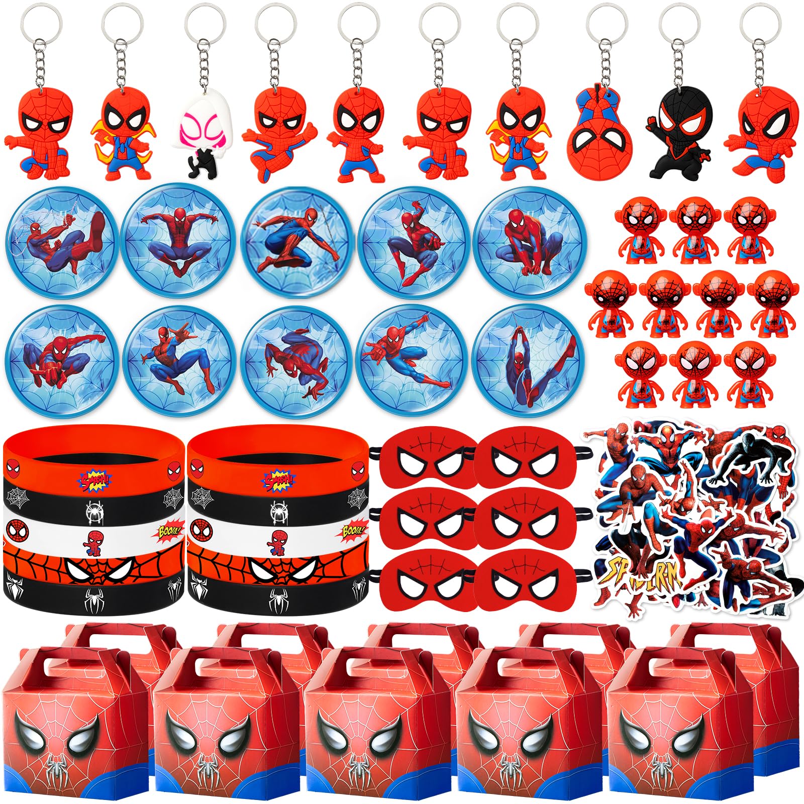 All-in-one birthday decorations kit showing 110Pcs components