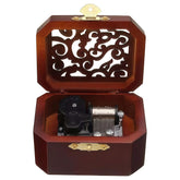Biscount Hedwig's Theme music box wind up close