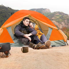 BISINNA waterproof backpacking tent with aluminum poles image