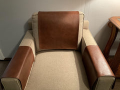 Bittlemen armrest covers saddle vinyl for sofas