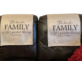 Bittlemen Furniture Co headrest covers pair made in USA