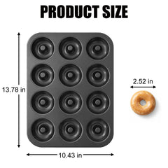 Biubumtu donut pans for donuts cakes and desserts set of 2
