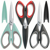 BJDDM 3-pack kitchen scissors color coded handles