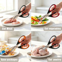 BJDDM Kitchen Scissors black orange color option