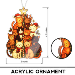 Black Catt Ornament detailed finish and color