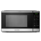 Black+Decker microwave 0.9 cu ft with digital panel