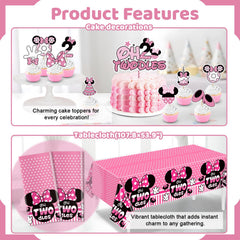 2nd birthday tableware plates cups napkins and cutlery set