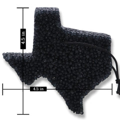 One-pack leather freshie made in USA Texas