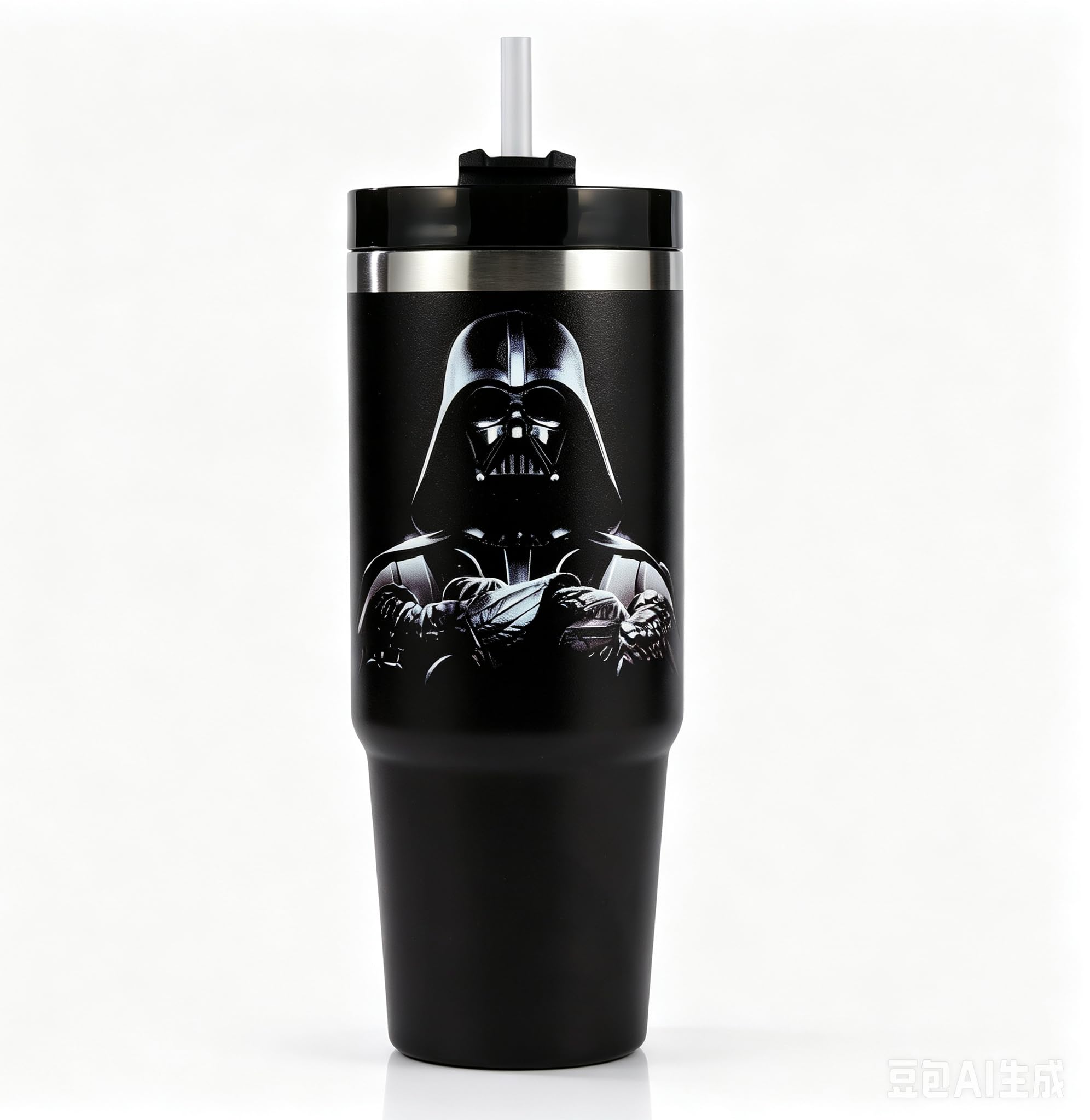 Black Tumbler with Lid And Straw For Man 30oz stainless steel