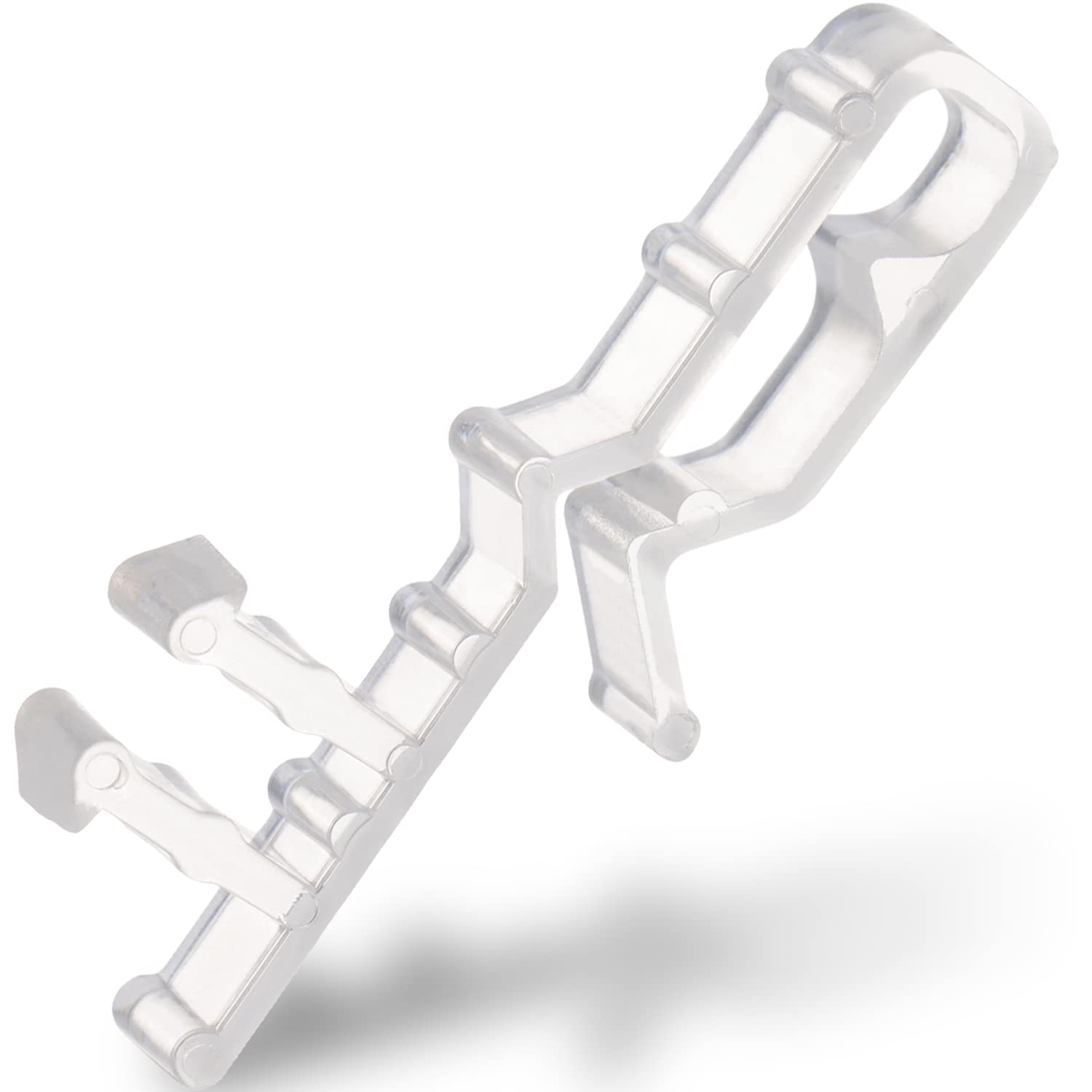 Blind Clips for Valance 2 Inch 54mm height clear plastic 10 pieces