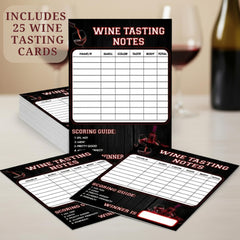 5x7 inch scorecard layout aroma taste appearance finish
