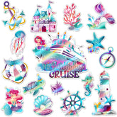 Blosssound Mermaid magnets set of 16 for cruise ship doors