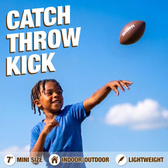 Foam football 7in size brown color for kids