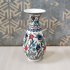 Lead-free glaze ceramic vase suitable for home decor