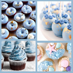 Oil based coloring gel by Blue Bell for chocolate and cake decorating