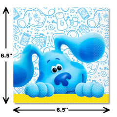 USA made Blues Clues party plates and napkins