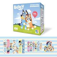 Bluey kids adhesive bandages box packaging